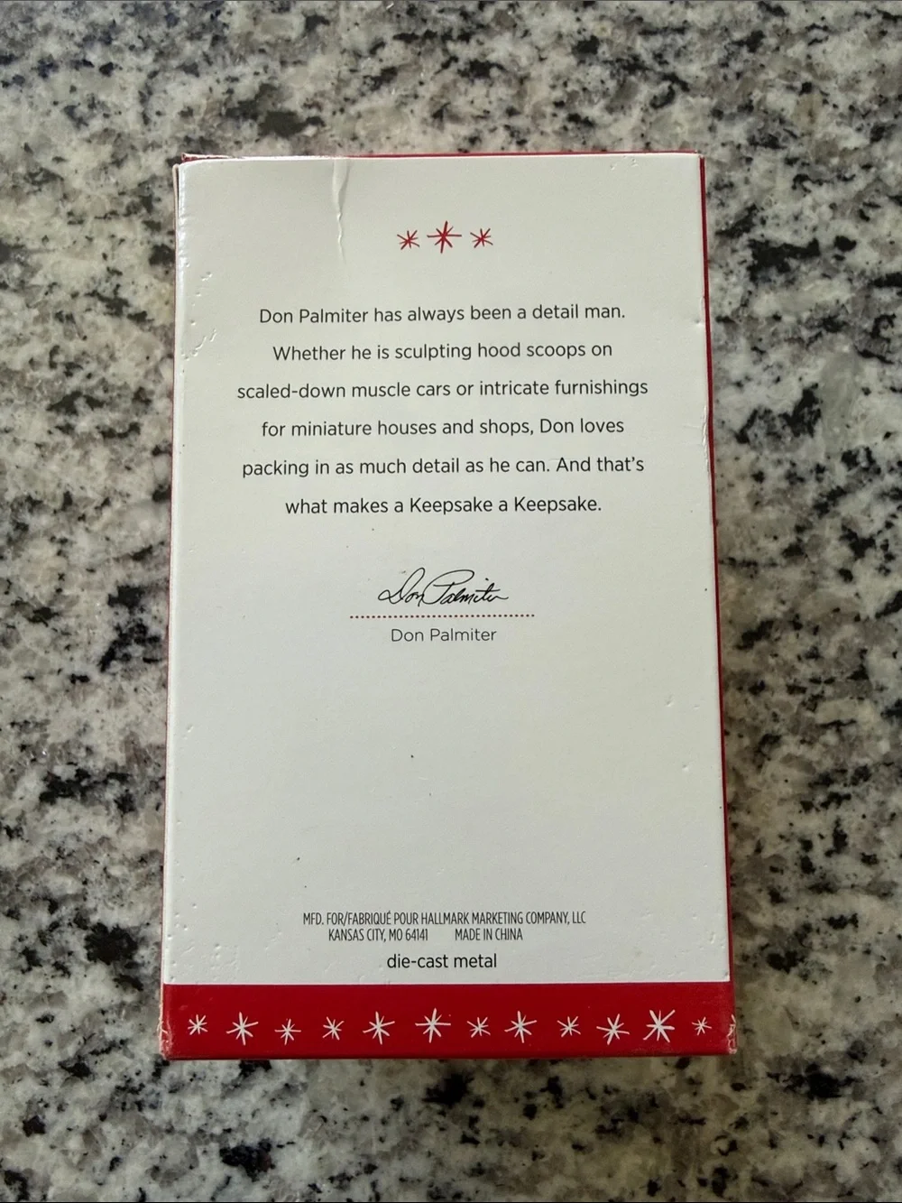 2016 Hallmark 1970 Chevrolet Camaro Z28 Keepsake Ornament